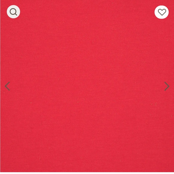 Skims Red Cotton Mock Turtleneck Size XL Brand New with Tags attached - Picture 5 of 5